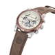 Sherbrook 2H Black Dial Brown Leather