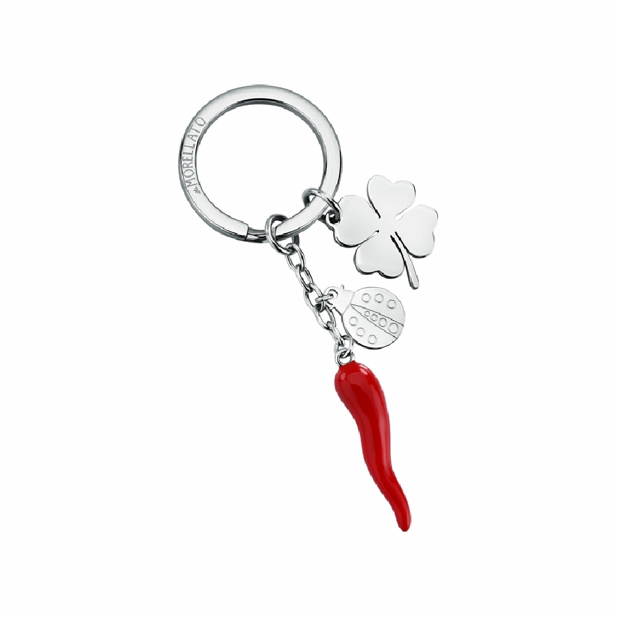 Morellato LUCKY KEYR SS 9.2CM ENAMEL RED SD7181 - Vista frontal