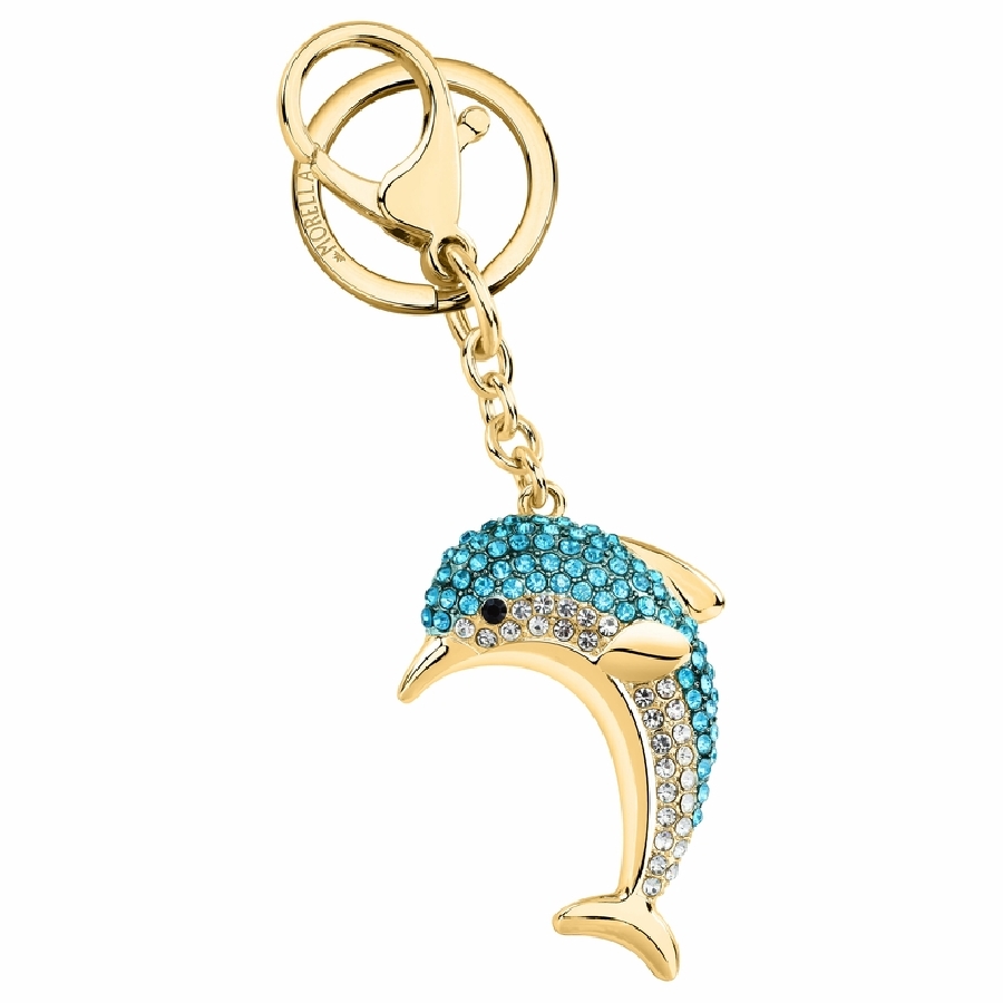 Morellato MAGIC KEYR SS YG 12.7CM CRYSTAL BLUE SD0406 - Vista frontal