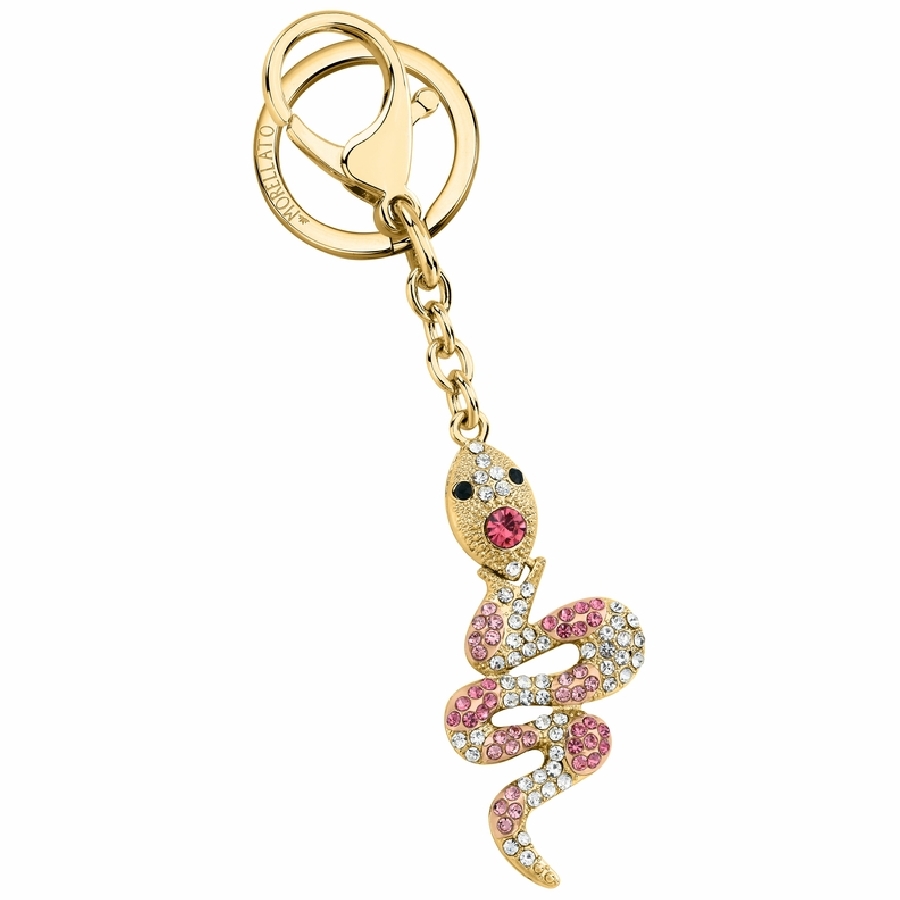 Morellato MAGIC KEYR SS YG 13.7CM CRYSTAL PINK SD0408 - Vista frontal