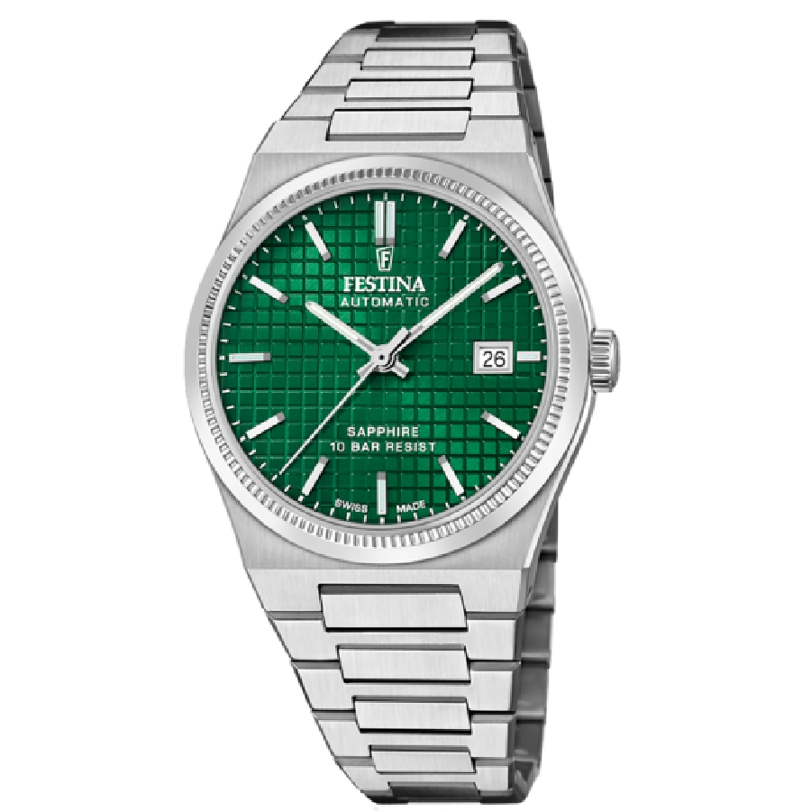Festina SWISS MADE AUTOMATICO F20028/3 - Vista frontal
