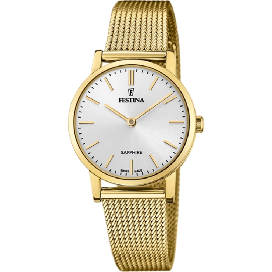 Festina SWISS MADE ACERO CLASICO F20023/1 - Vista frontal