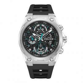 RELOJ Sonic Black Dial Black Silicon Strap