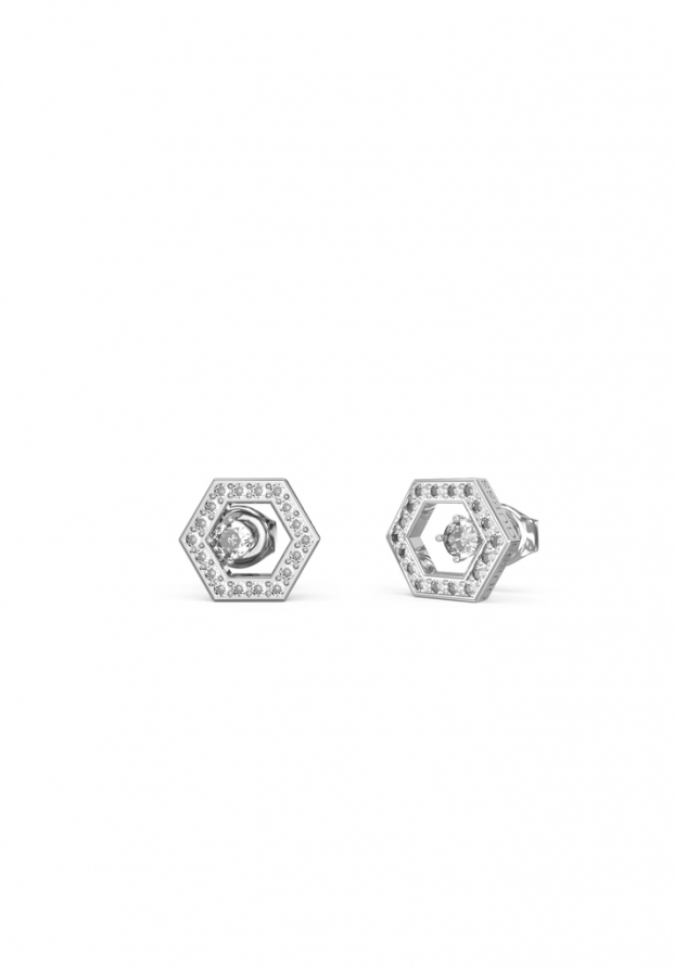 Guess EARRINGS TINY DANCER JUBE04651JWRHT-U - Vista frontal