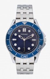 RELOJ Reloj Hombre Chris Azul/Plateado