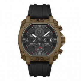 RELOJ Norwood Black Dial Black Silicon Strap