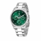 COMPETIZIONE 43MM MULT GREEN DIAL SS BR