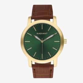 RELOJ Reloj Hombre Harry Verde/Marrón