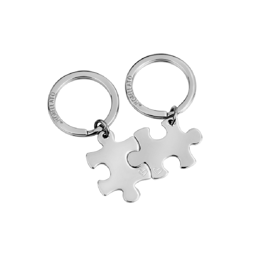 Morellato LOVE SPECIAL PACK KEYR SS PUZZLE 6.7CM SU0803 - Vista frontal