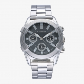 RELOJ RADIANT CONTINENTAL 44MM GREY DIAL SS BRAC. RA634702