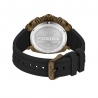 Norwood Black Dial Black Silicon Strap