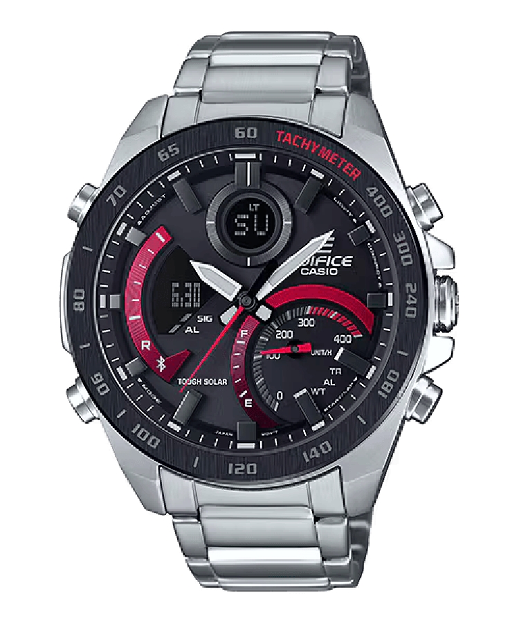 Casio EDIFICE ECB-900DB-1AER - Vista frontal