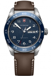 RELOJ SWISS ARMY SS BLUE DIAL, BROWN STRAP