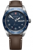 SWISS ARMY SS BLUE DIAL, BROWN STRAP