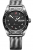 SWISS ARMY SS BLACK DIAL, MESH
