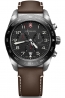 SWISS ARMY CHRONO SS, BLACK DIAL, BROWN