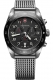 SWISS ARMY CHRONO SS, BLACK DIAL, MESH