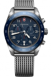 RELOJ SWISS ARMY CHRONO SS, BLUE DIAL, MESH
