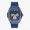 Reloj Hombre Ryan Azul/Correa Silicona