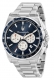 VELOCITÀ 43MM CHRO BLUE DIAL SS BR
