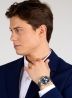 VELOCITÀ 43MM CHRO BLUE DIAL SS BR