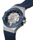 POTENZA AUTO 42MM BLK+BLUE DIAL BLUE ST