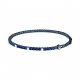 TENNIS BR SS BLUE+YG CZ WHITE 18.5+3CM
