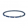 TENNIS BR SS BLUE+YG CZ WHITE 18.5+3CM