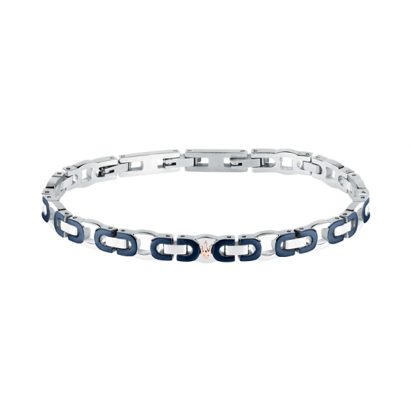 ICONIC BR SS BLUE+RG 18+3.5CM