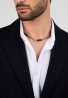 ICONIC NECKL WITH IP BLUE 45+5CM