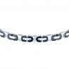 ICONIC BR SS BLUE+RG 18+3.5CM