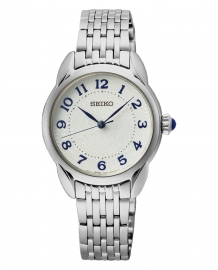 RELOJ Ladies Cuarzo 3 agujas Plata y Azul