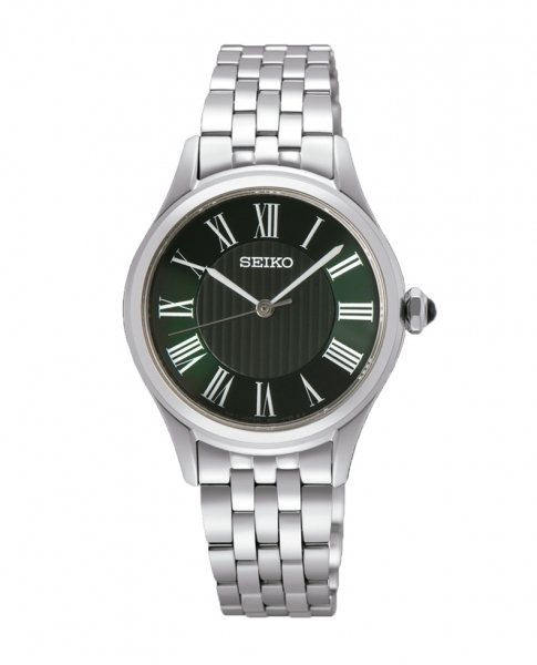 Ladies Cuarzo esf verde numeros romanos