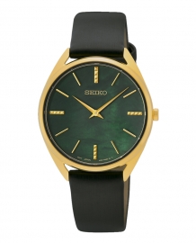 RELOJ Ladies Cuarzo 2 Agujas Madreperla verde