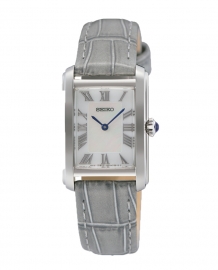 RELOJ Ladies numeros romanos Correa piel gris