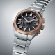 Astron 3X62 Titanio esf gris, bisel rosé
