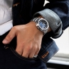 Astron 3X62 Bisel Bicolor Azul & Plata