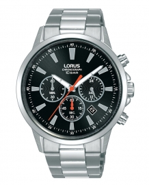 RELOJ Hombre Cronógrafo 43mm esfera negra