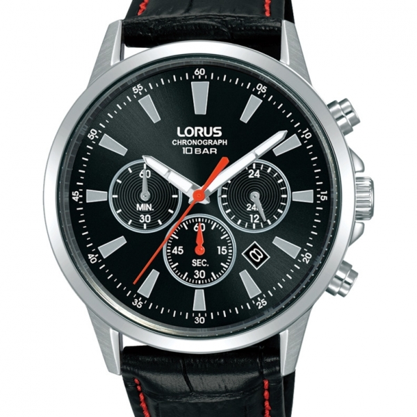 LORUS HOMBRE CRONóGRAFO 43MM ESFERA NEGRA RT315LX9
