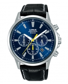 RELOJ Hombre Cronógrafo 43mm esfera azul