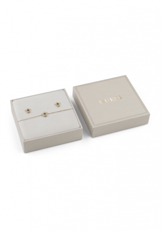 Guess CRYSTALS STAR BRACELET&STUDS JUBS05116JWYGS - Vista frontal
