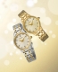 Ladies Cuarzo 3 agujas 12 diamantes