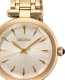 Ladies Cuarzo Dorado esf redonda