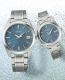 Neo Classic 3 Agujas Cristal Zafiro azul