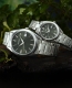 Neo Classic 3 Agujas Cristal Zafiro verd