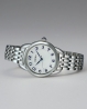 Ladies Cuarzo 3 agujas Plata y Azul