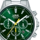 Hombre Cronógrafo 43mm esfera verde