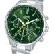 Hombre Cronógrafo 43mm esfera verde