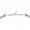 ICONIC BR SS BRUSHED TRIDENT LOGO 19+3CM