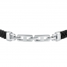 LEATHER BR SS REC LEATHER BLACK 19+3.5CM